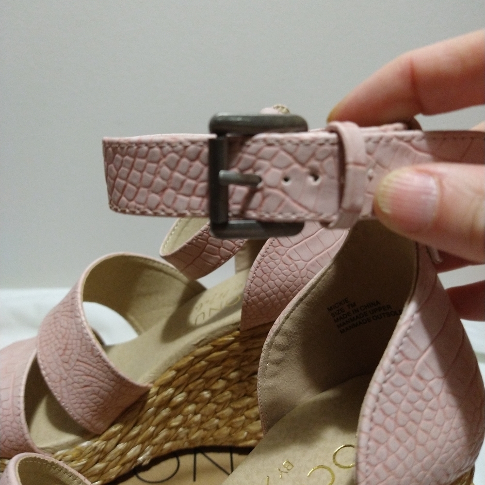Coconut by Matisse Blush Wedge Platform Sandals - Picture 4 of 13